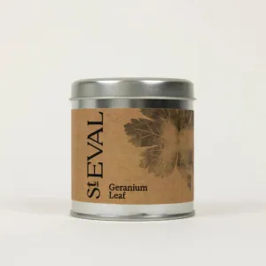 Geranium Leaf Scented Tin Candle