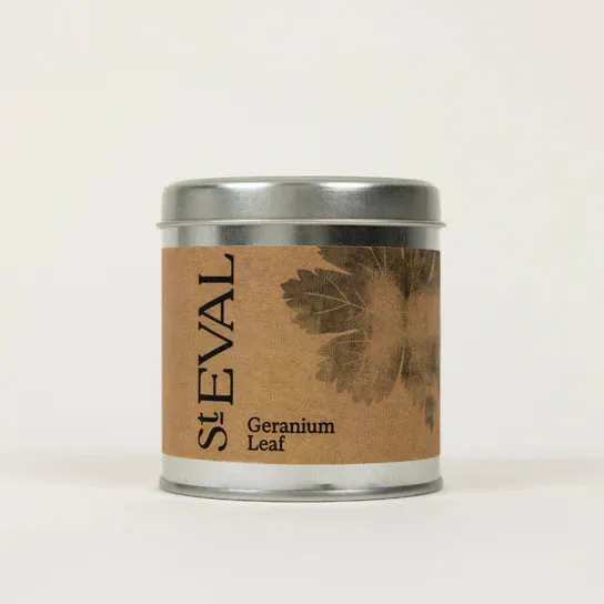 Geranium Leaf Scented Tin Candle