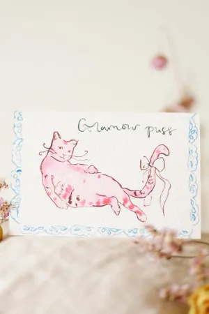 Glamour Puss Card