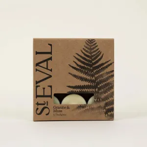 Granite & Moss Scented Tealights
