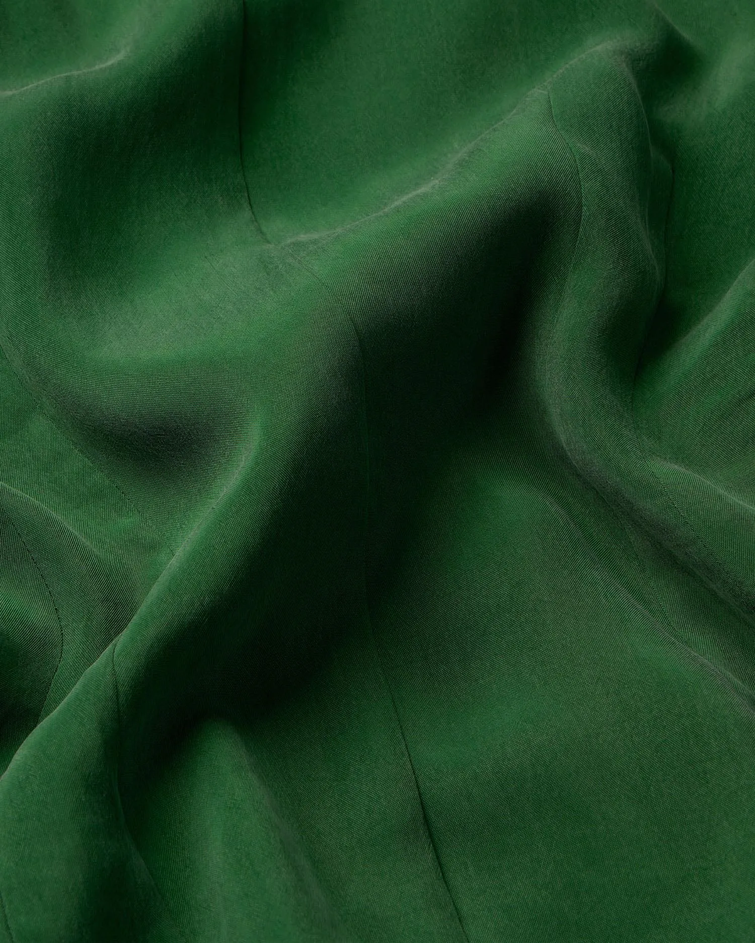 Green Dill Cupro Briana Blouse