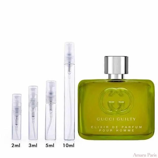 Guilty Elixir de Parfum for Men Gucci for men Decant Samples