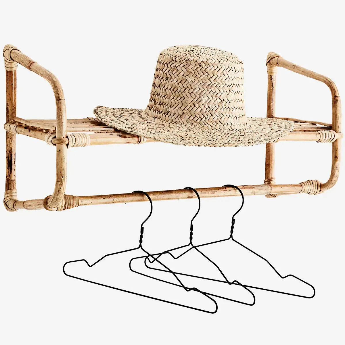 Hanging Bamboo Shelf