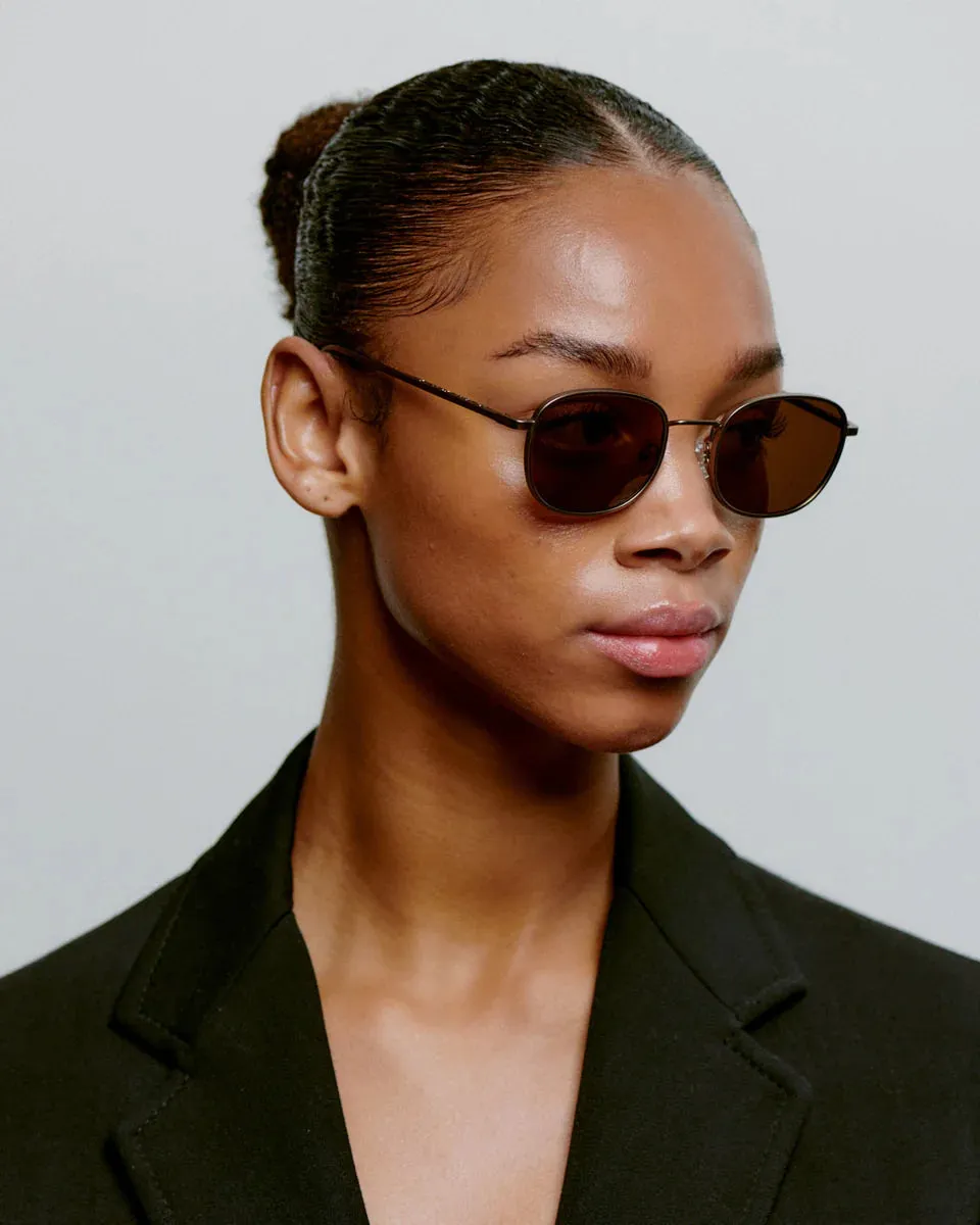 Hello Sunglasses - Matte Brown