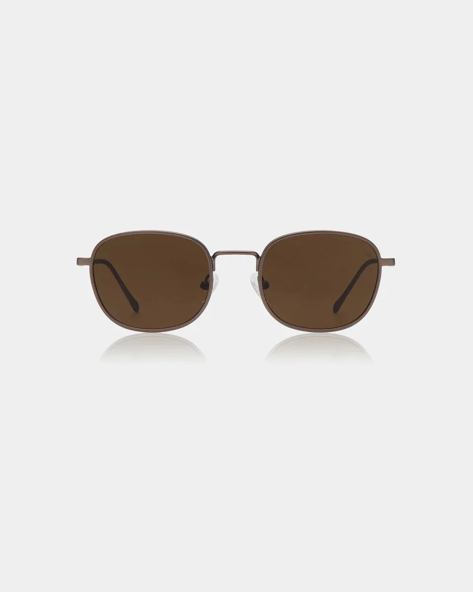 Hello Sunglasses - Matte Brown