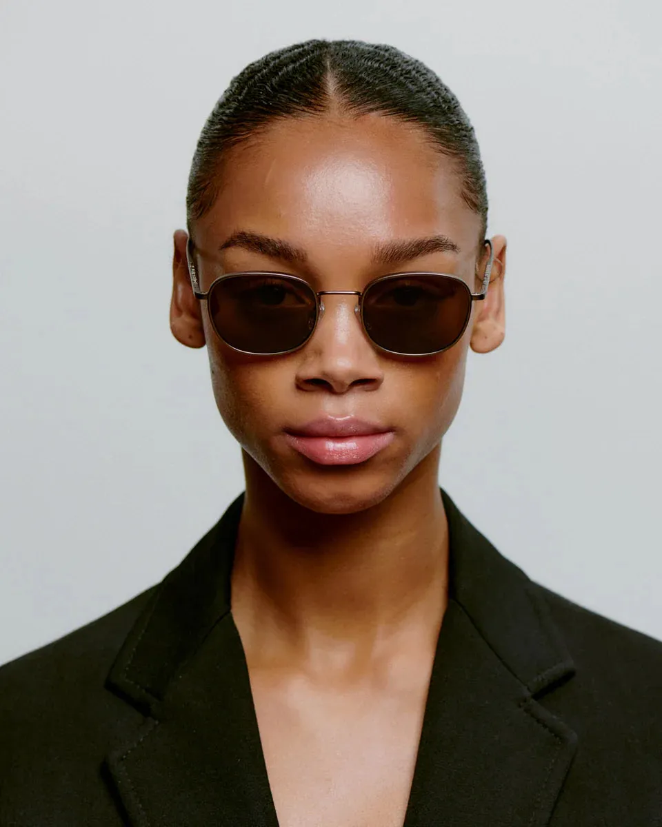 Hello Sunglasses - Matte Brown