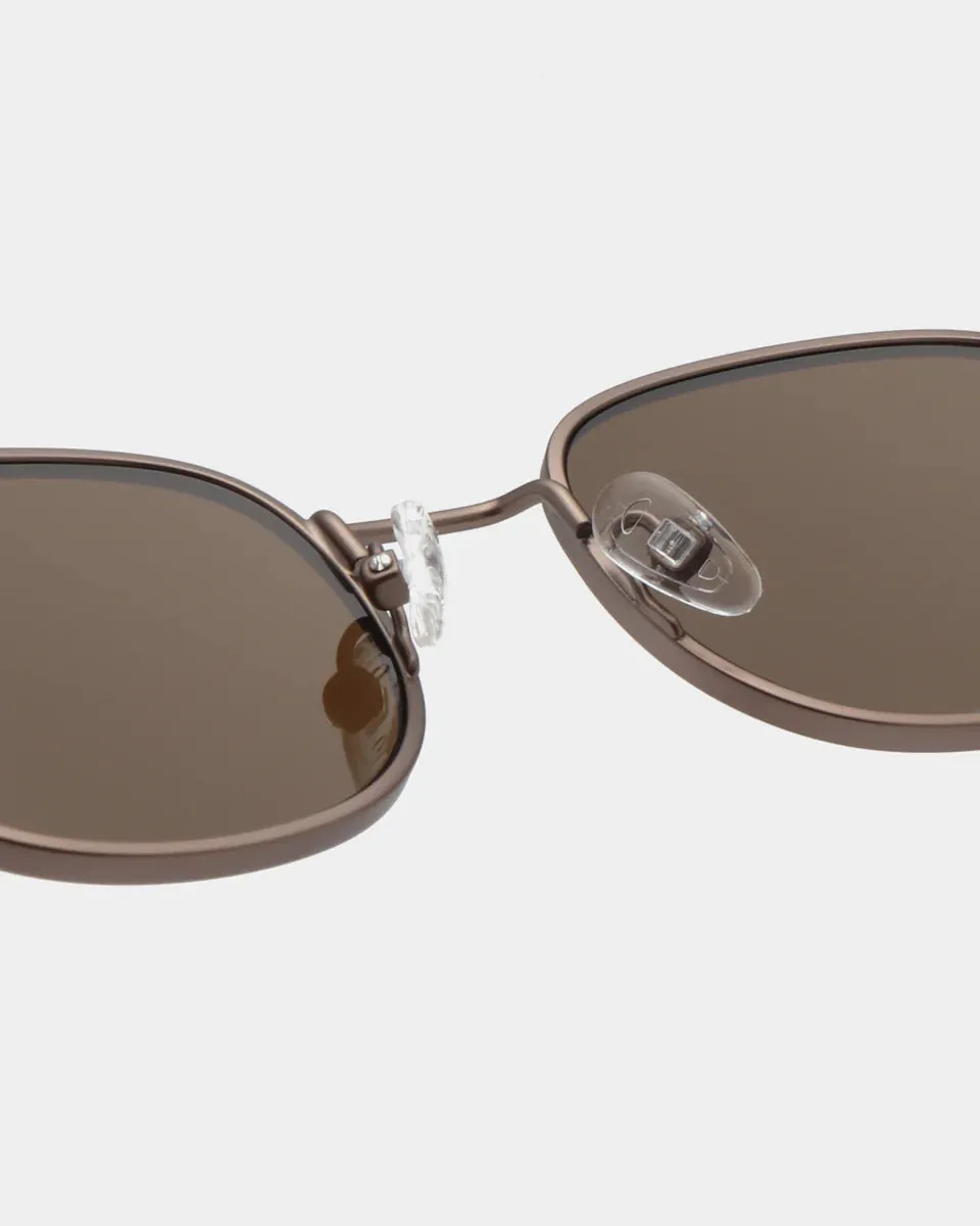 Hello Sunglasses - Matte Brown