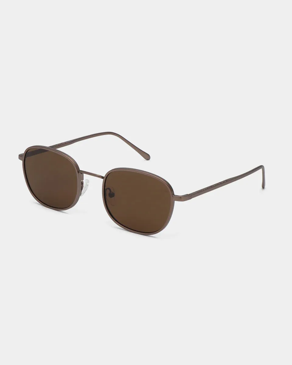 Hello Sunglasses - Matte Brown