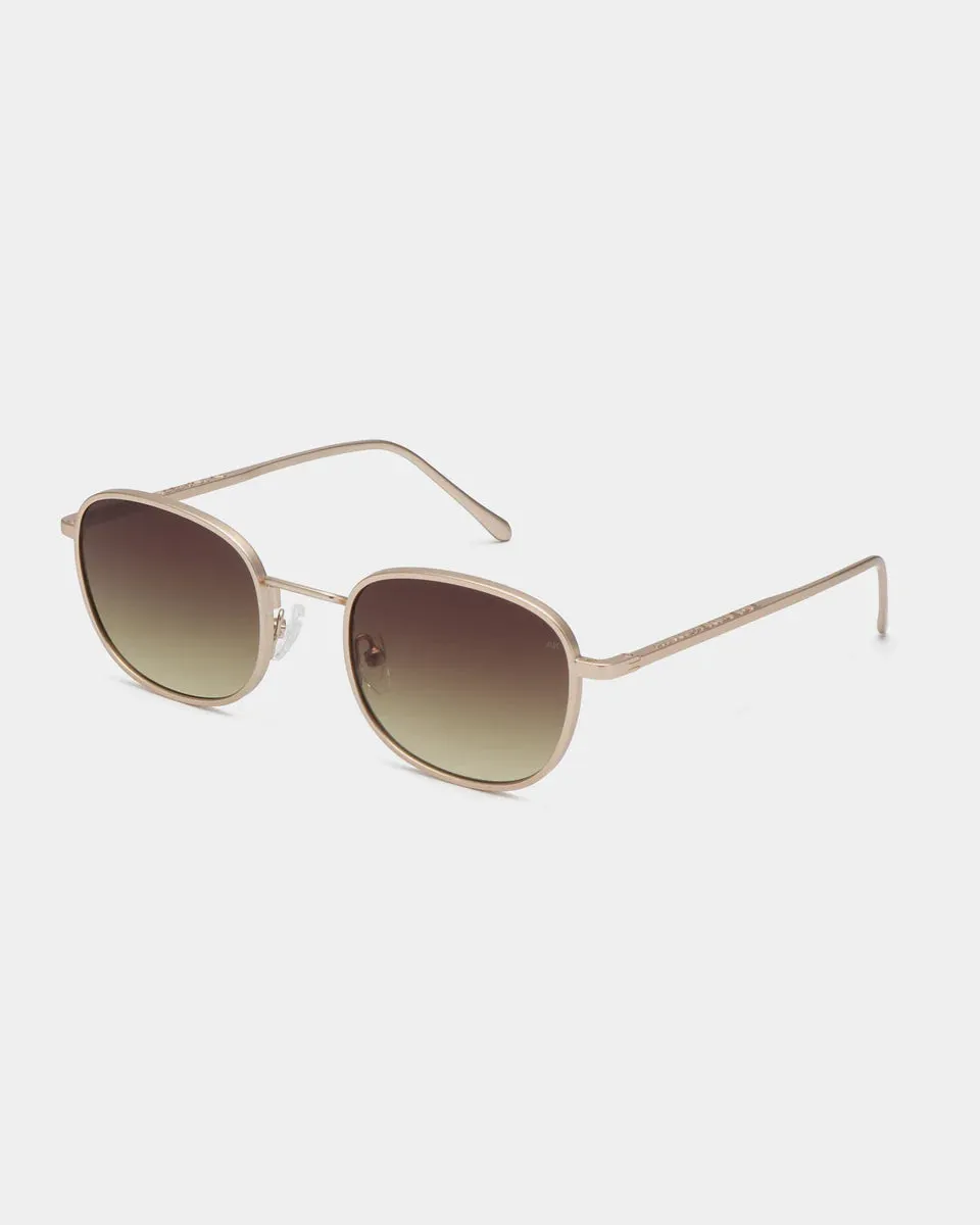 Hello Sunglasses - Matte Gold