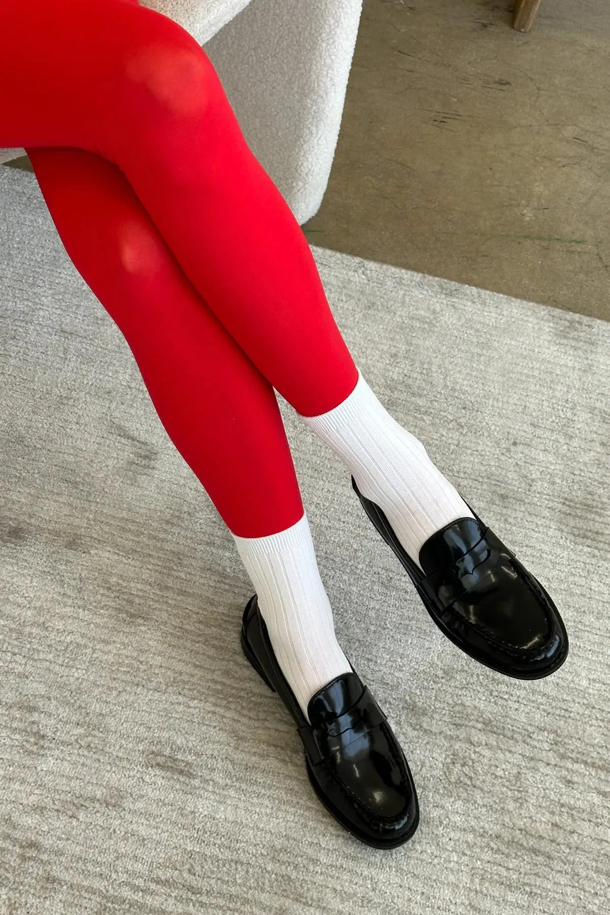 Her Socks - Classic White