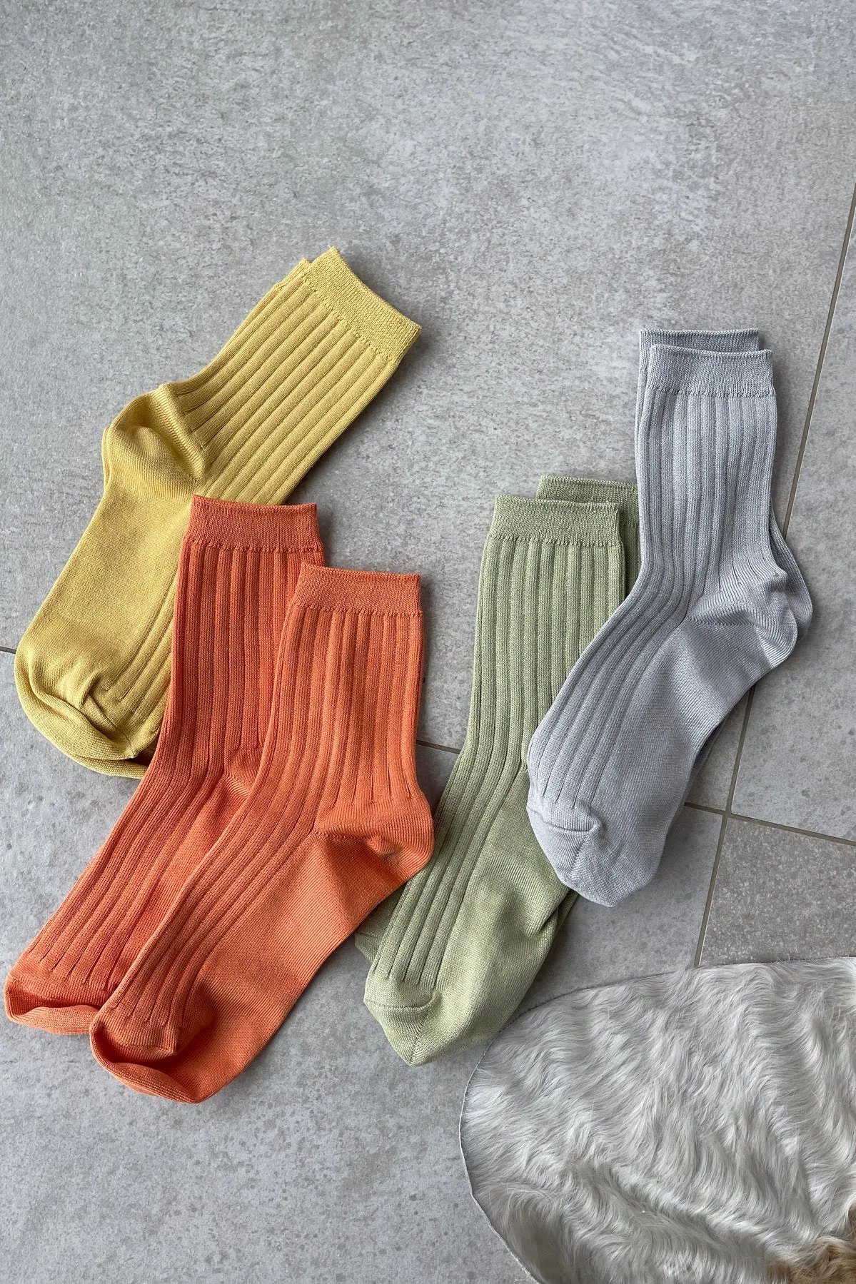 Her Socks - Tangerine