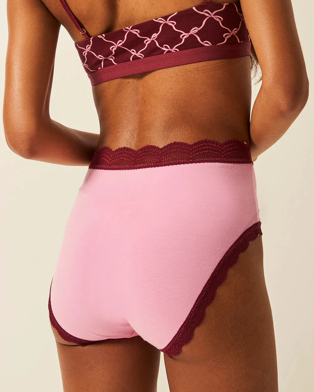 High Rise Knicker Four Pack - Say It With a Bow