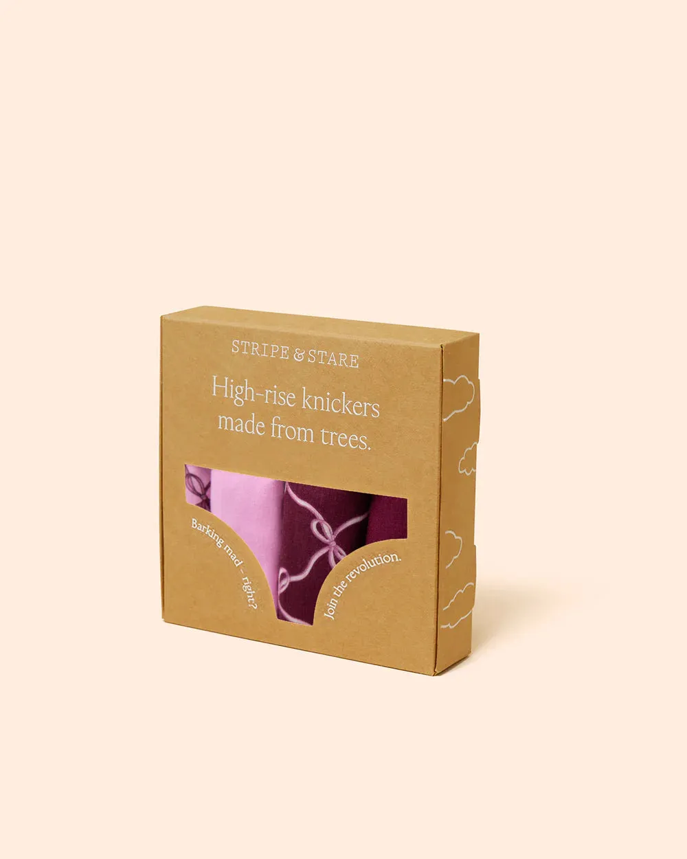 High Rise Knicker Four Pack - Say It With a Bow