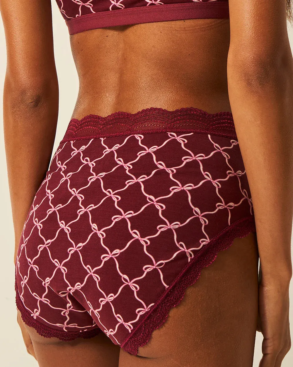 High Rise Knicker Four Pack - Say It With a Bow