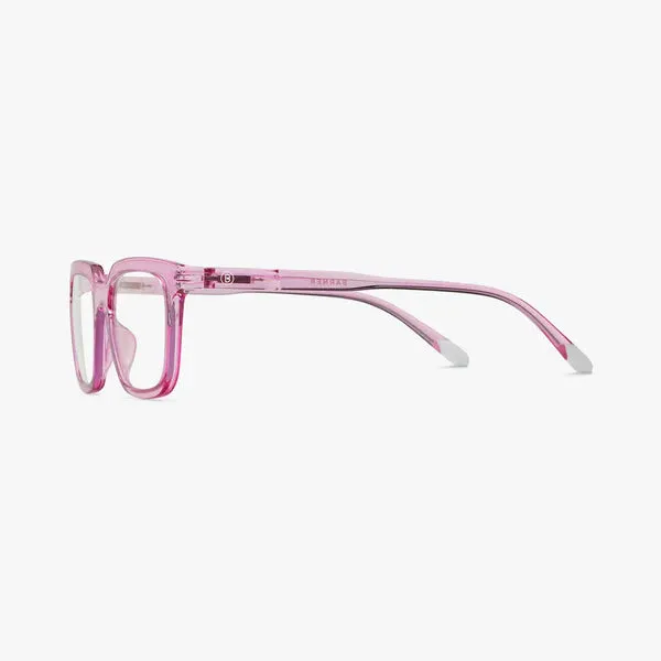 Holly Glossy Screen Glasses - Blush
