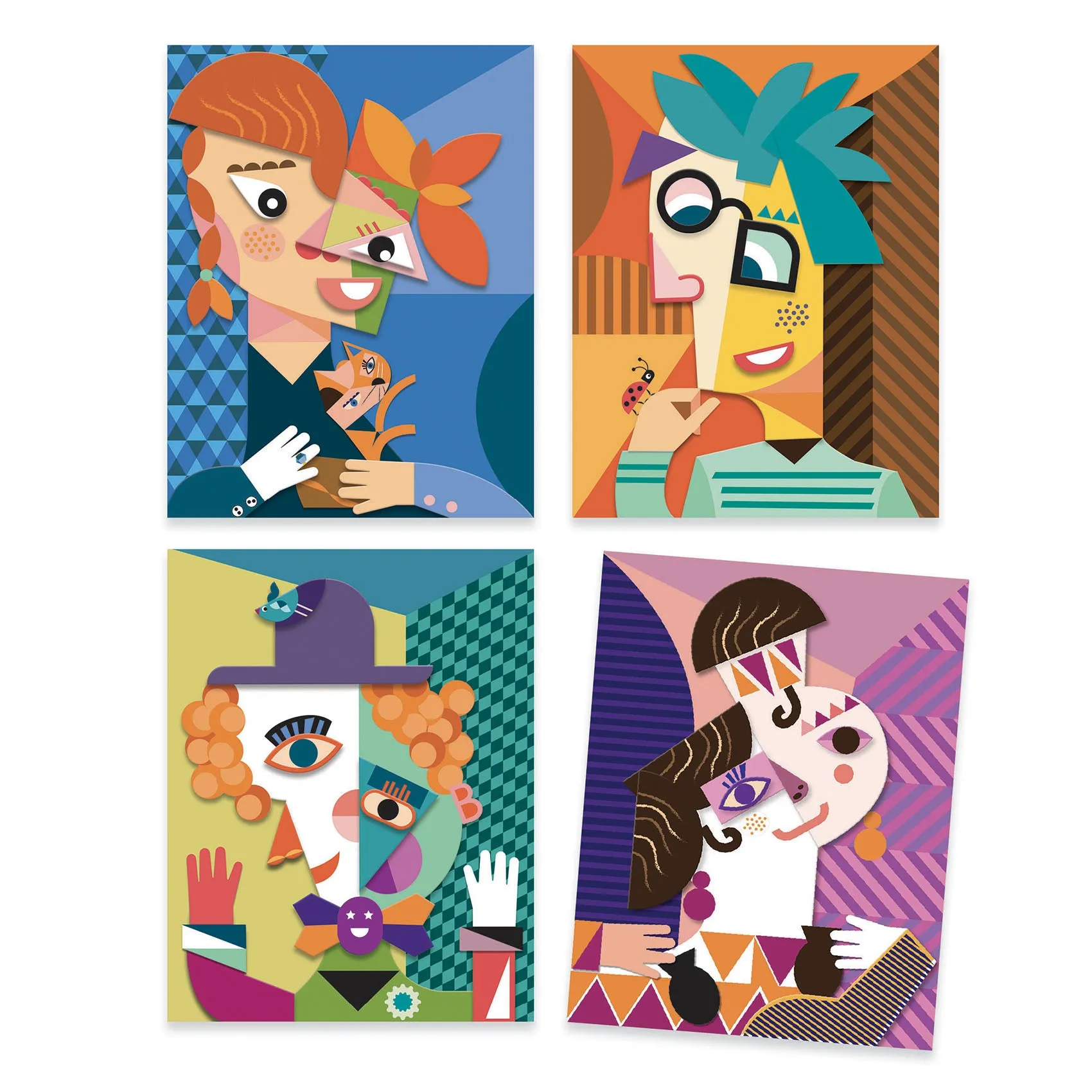 Inspired By Square Heads Collages