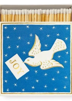 Joy Dove Square Match Box