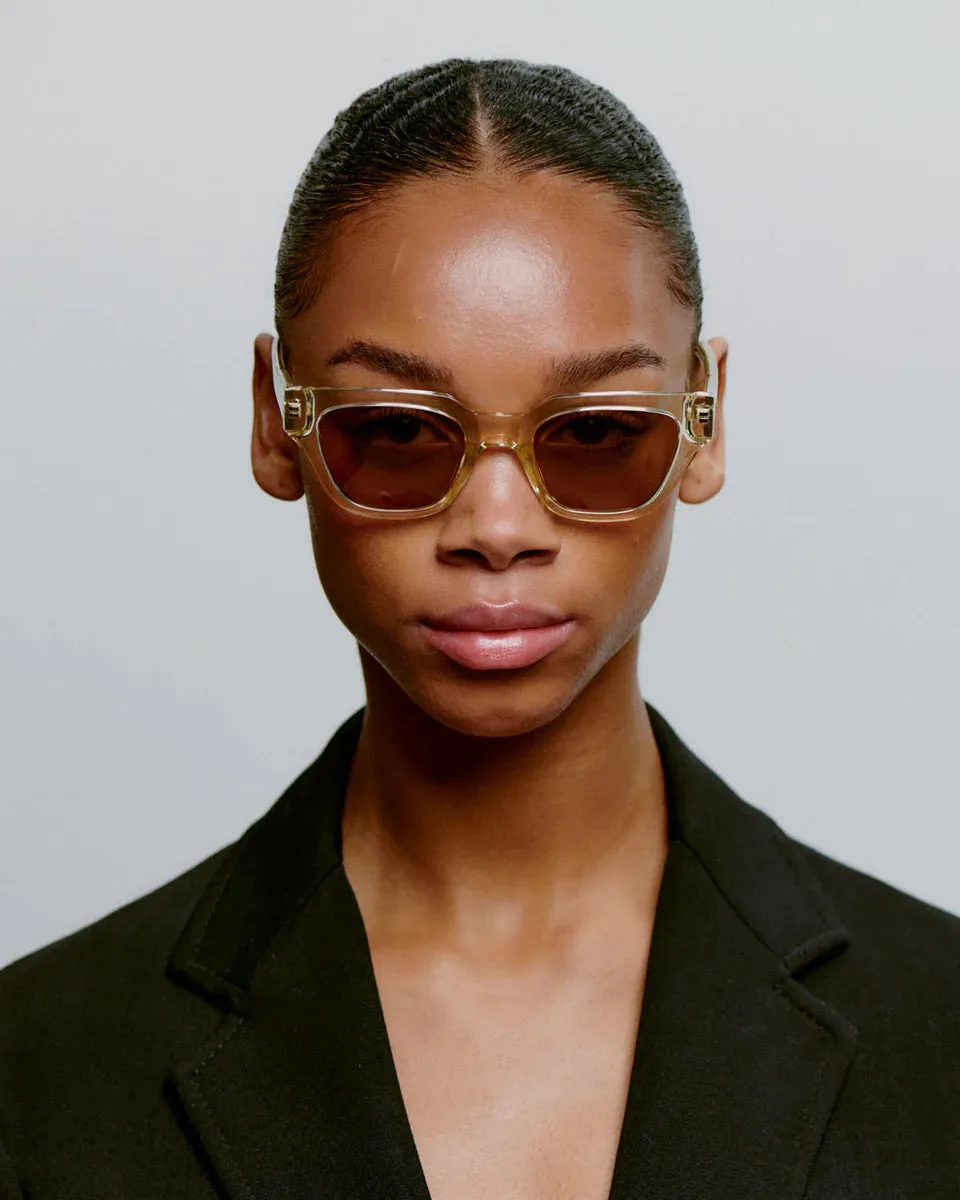 Kaws Sunglasses - Ecru Transparent