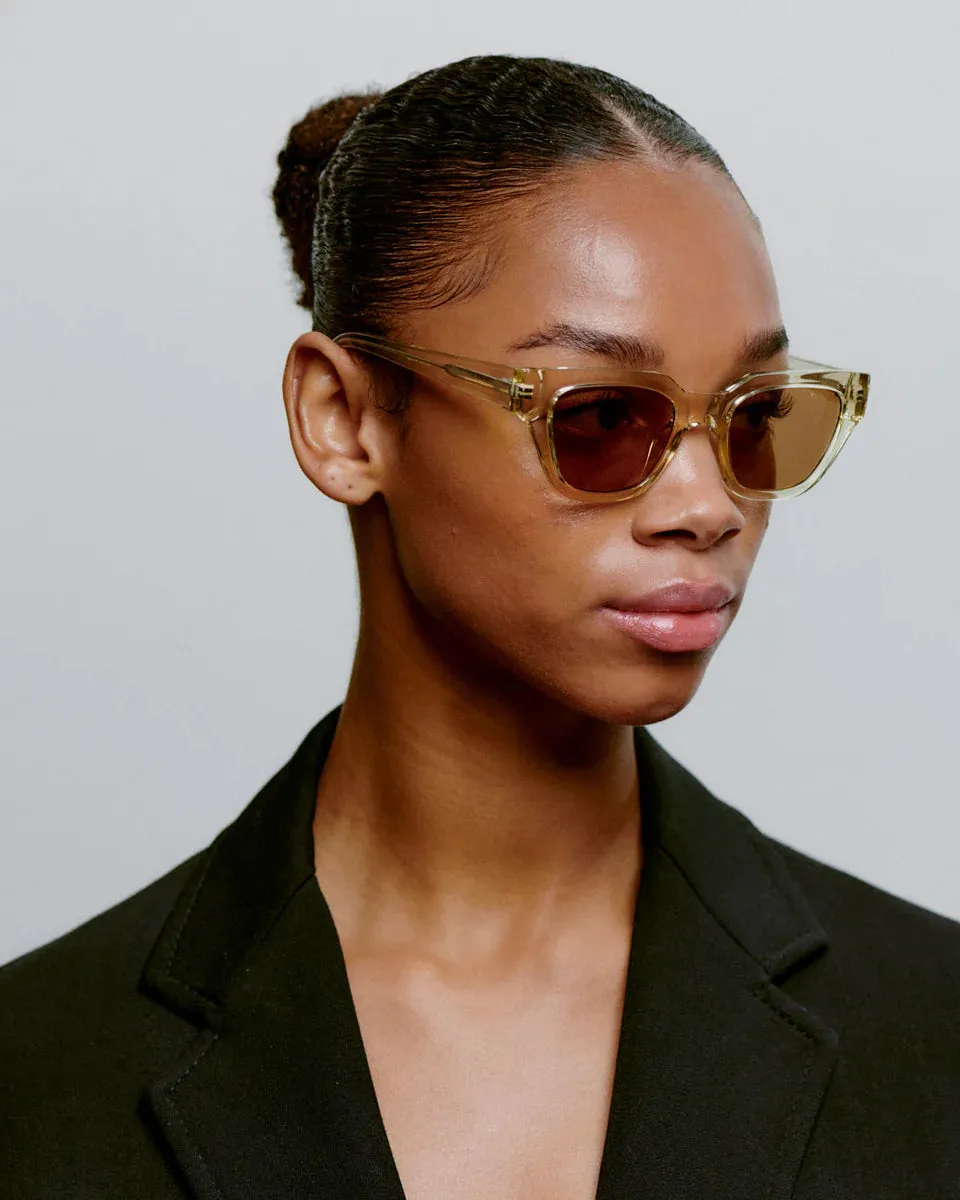 Kaws Sunglasses - Ecru Transparent