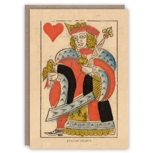 King of Hearts Card