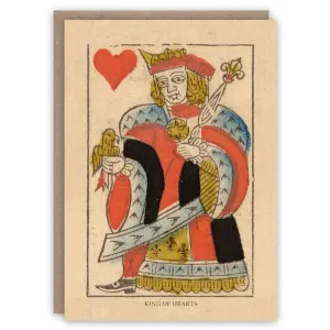 King of Hearts Card