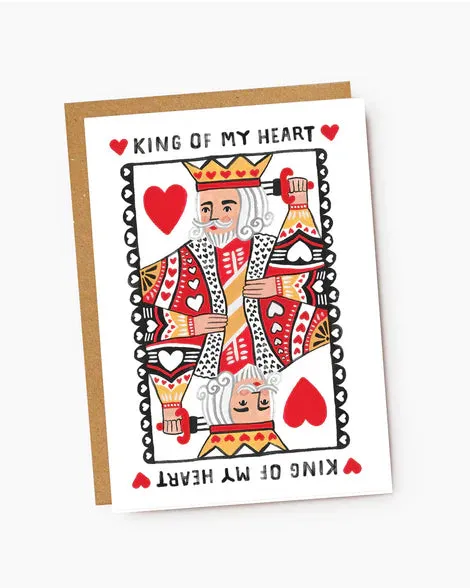 King Of My Heart Card