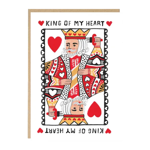 King Of My Heart Card