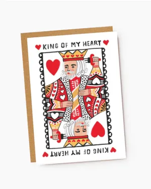 King Of My Heart Card