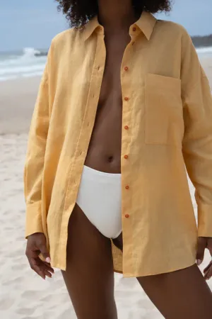 Kirra Butter Linen Shirt