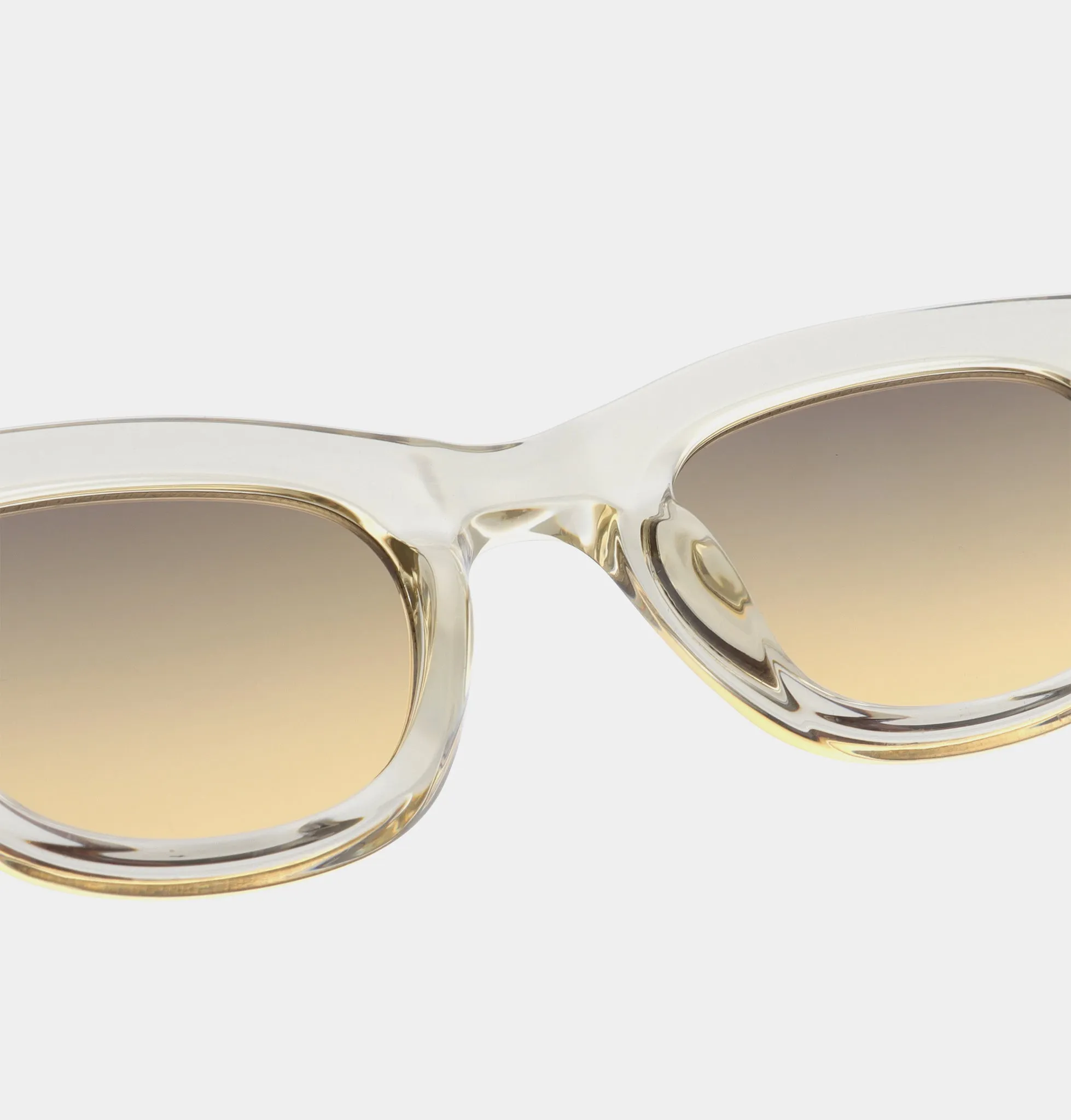 Lane Sunglasses - Ecru Transparent