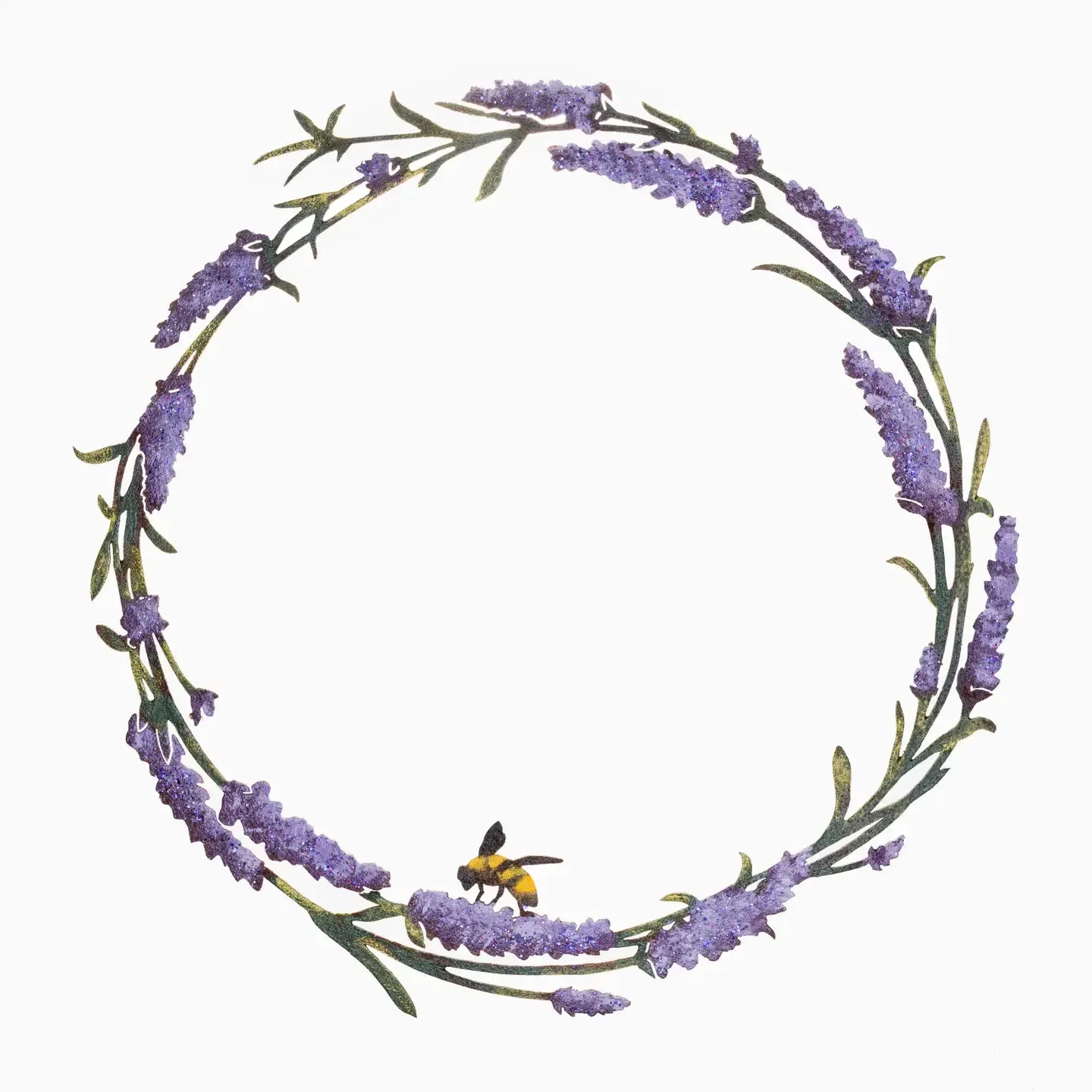 Lavender & Bee Wreath