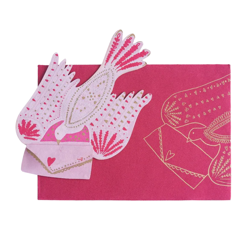Love Letter Bird Greeting Card