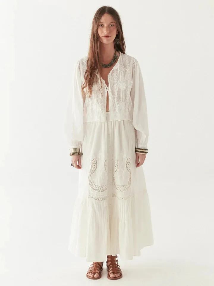Luisa Skirt - Normandie White