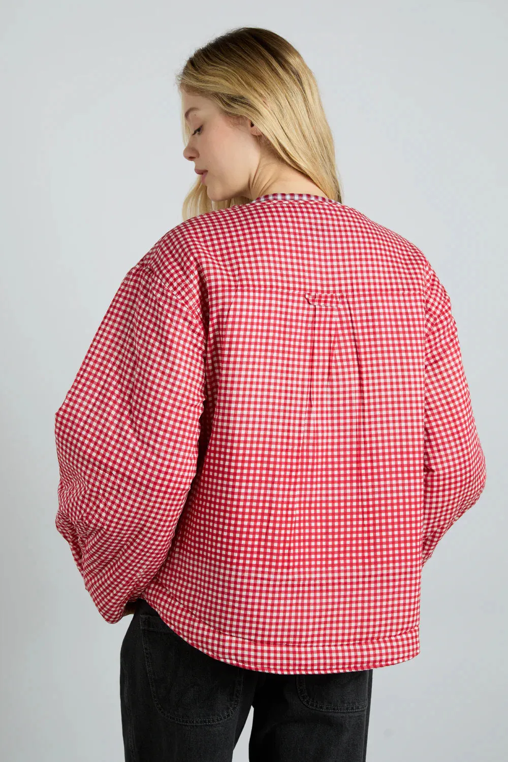Macy Jacket - Red Bandana
