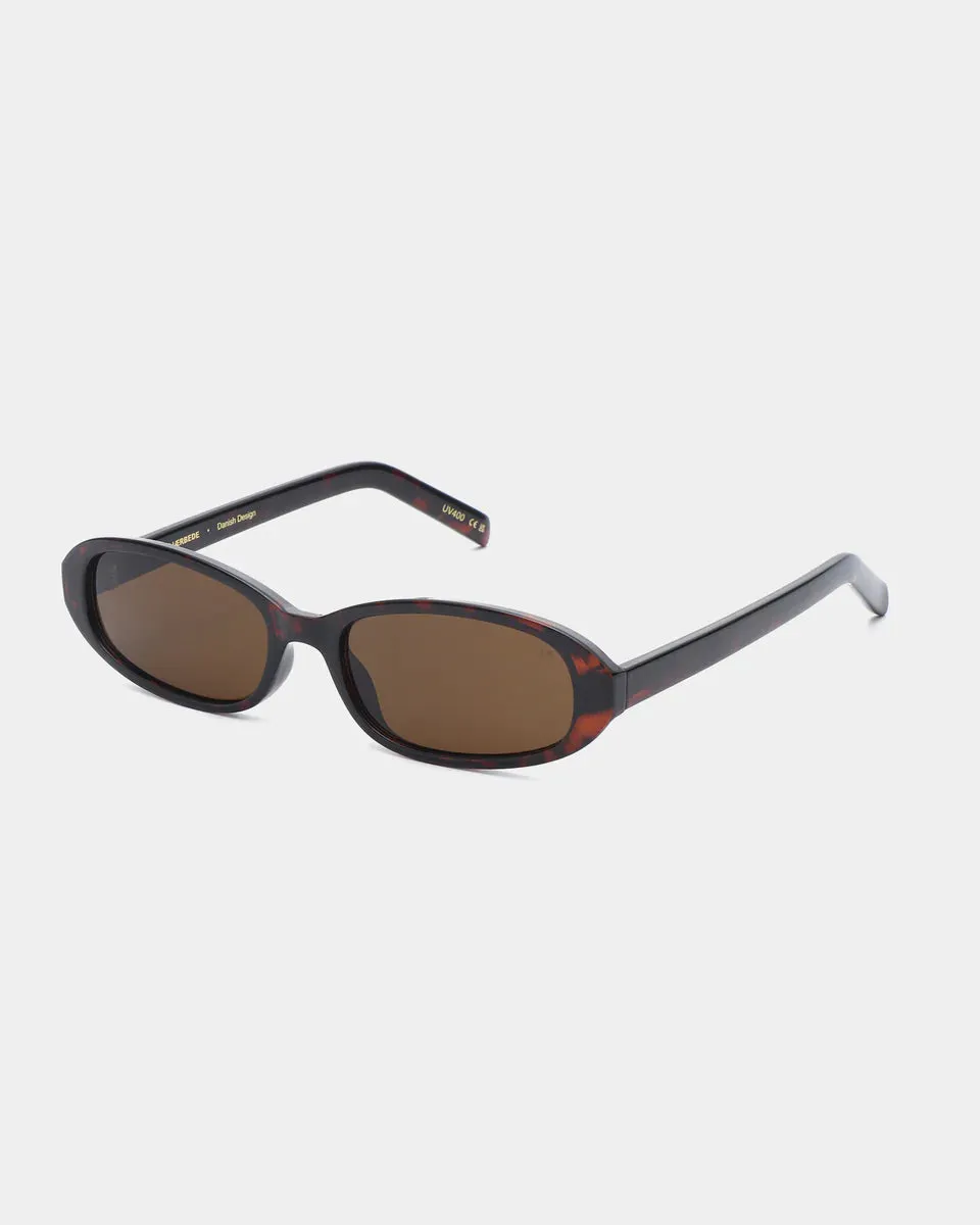 Macy Sunglasses - Demi Tortoise