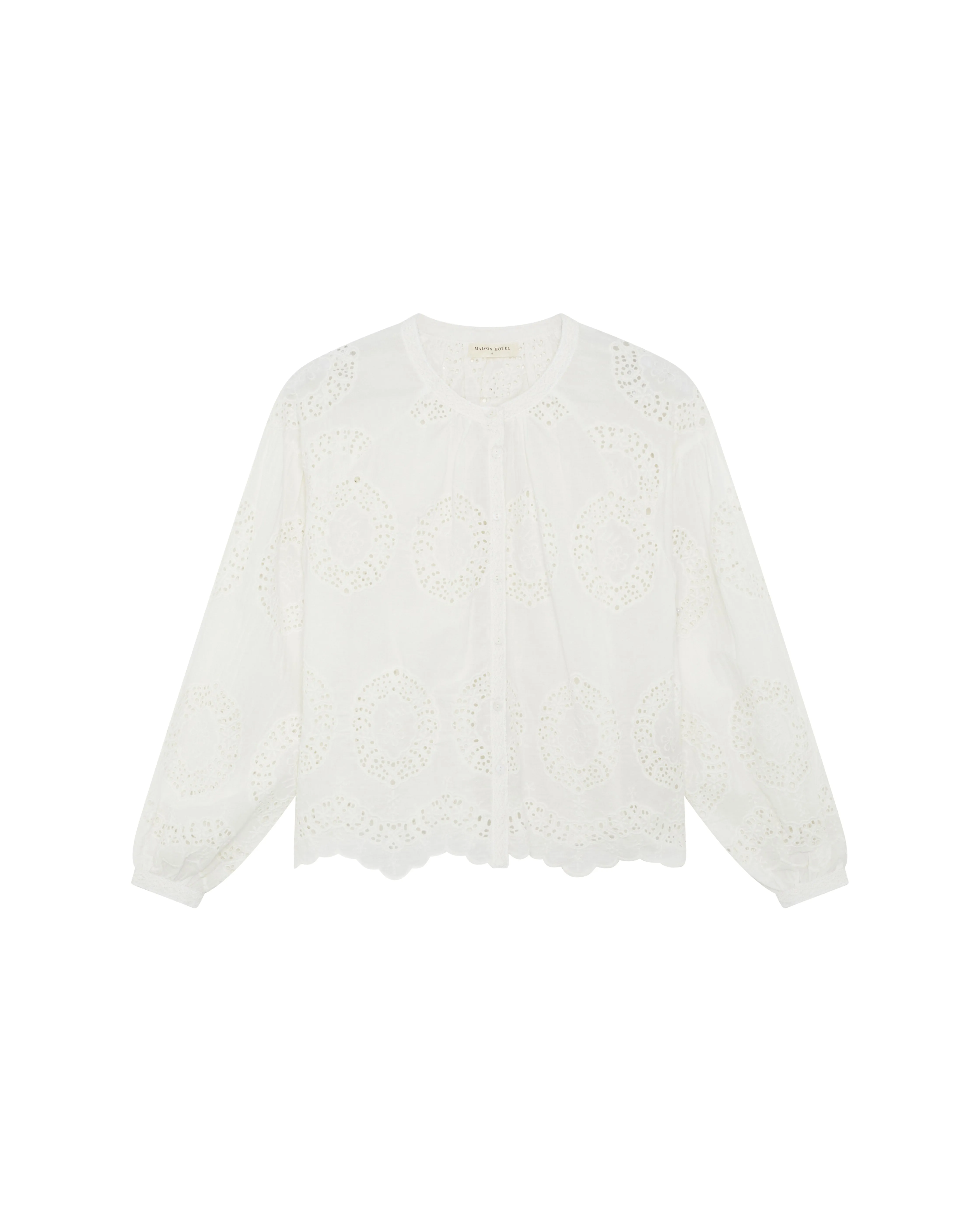 Margaret Blouse - Bath Rose