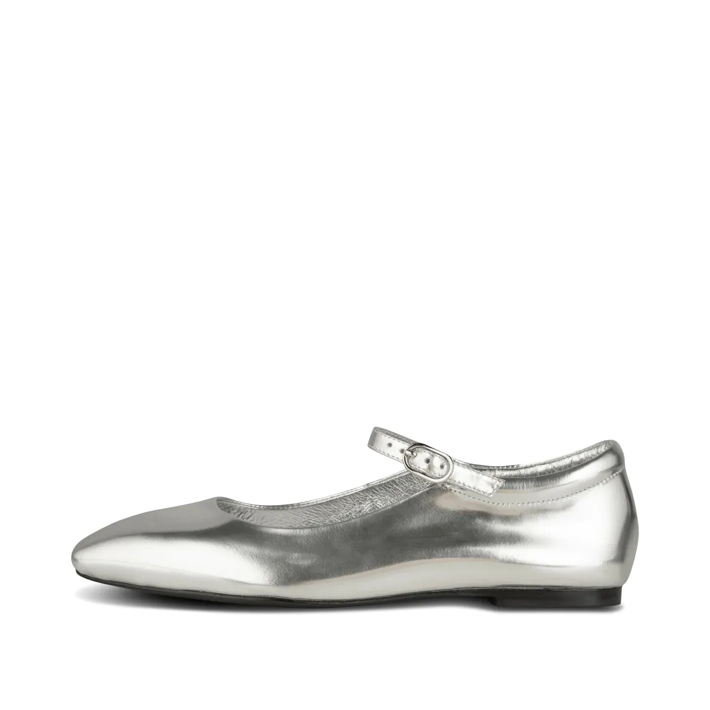 Maya Silver Metallic Ballerina