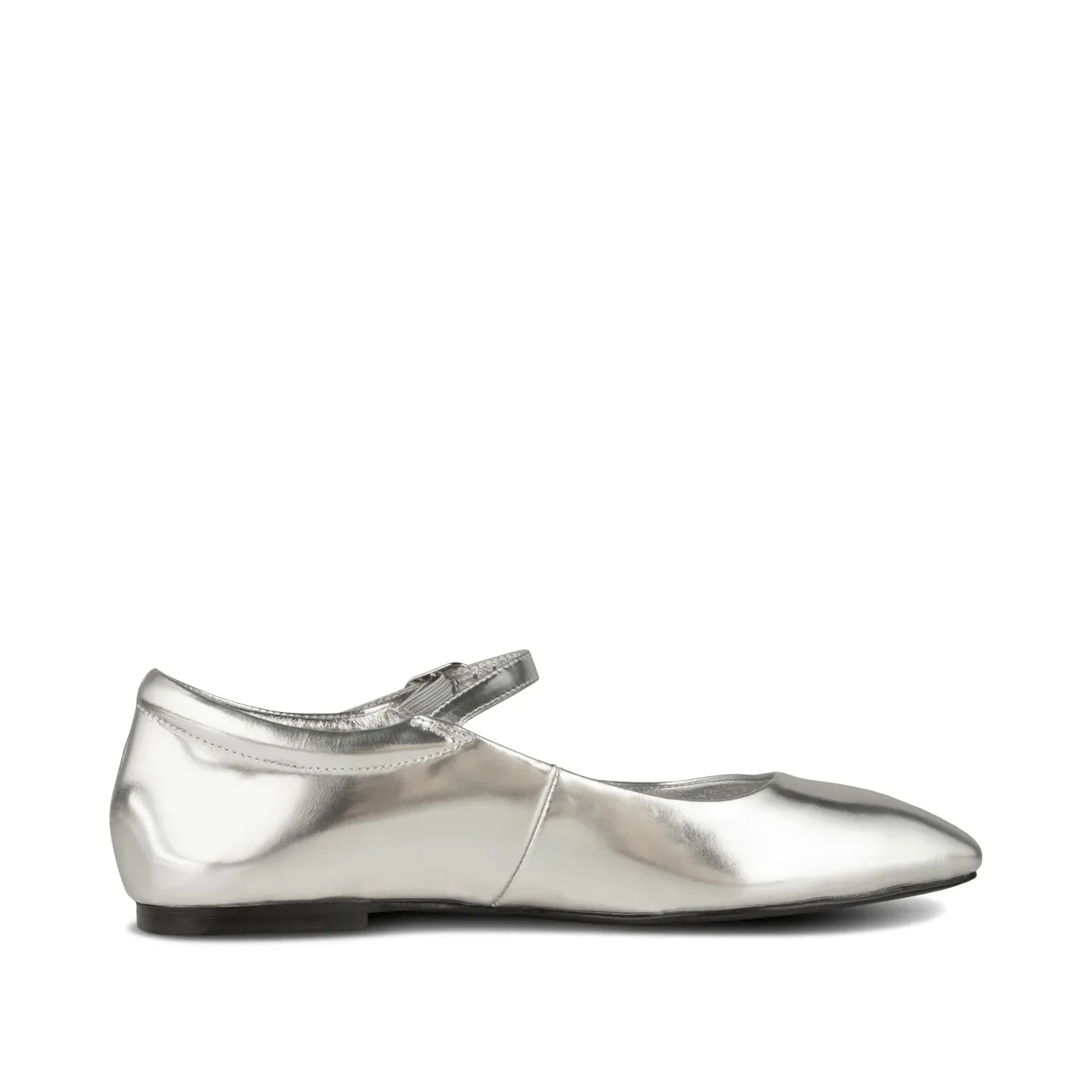 Maya Silver Metallic Ballerina