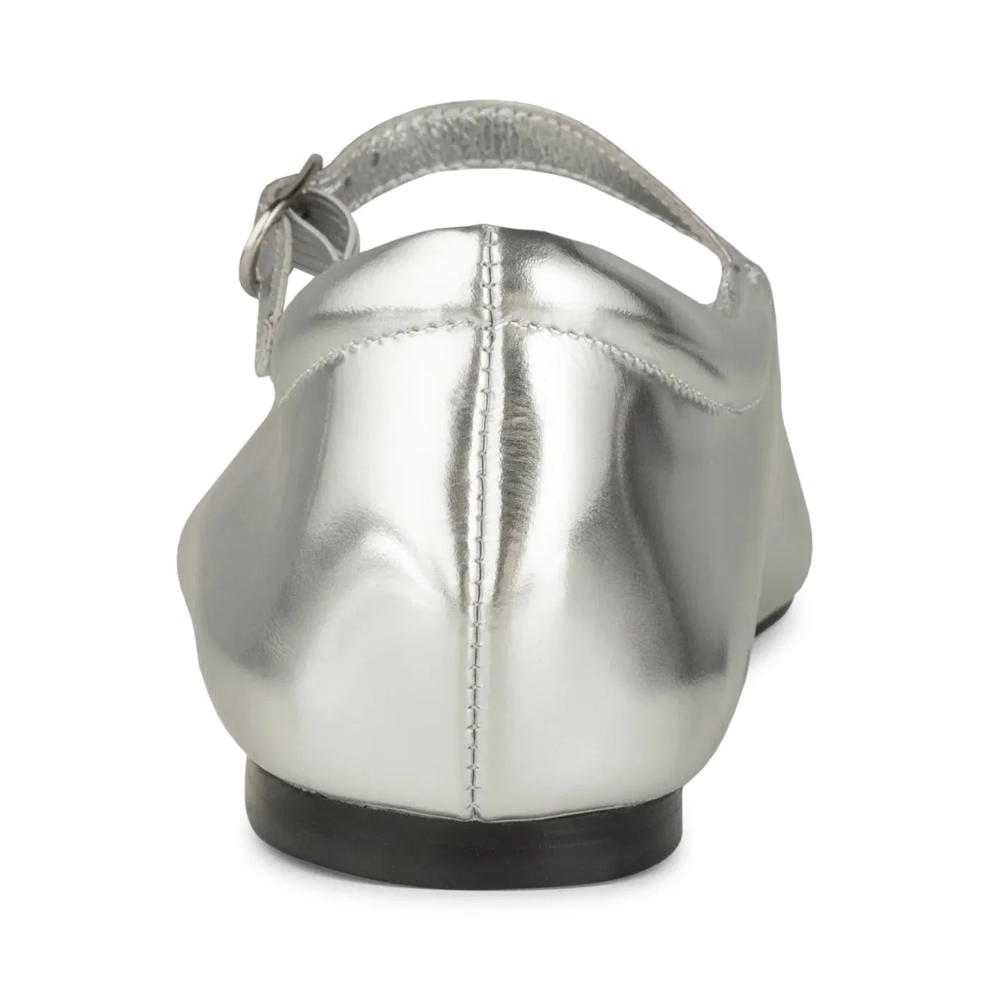 Maya Silver Metallic Ballerina