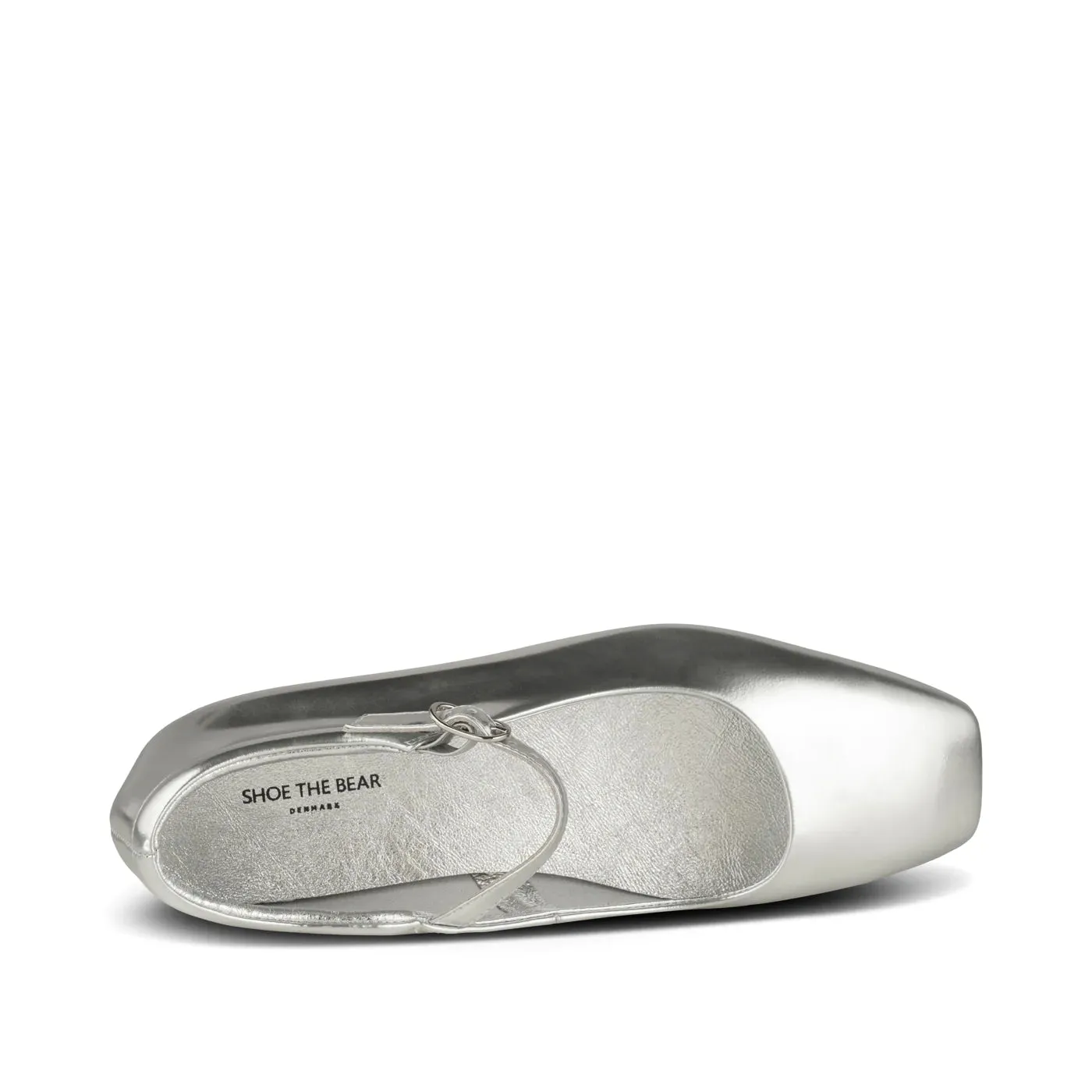 Maya Silver Metallic Ballerina