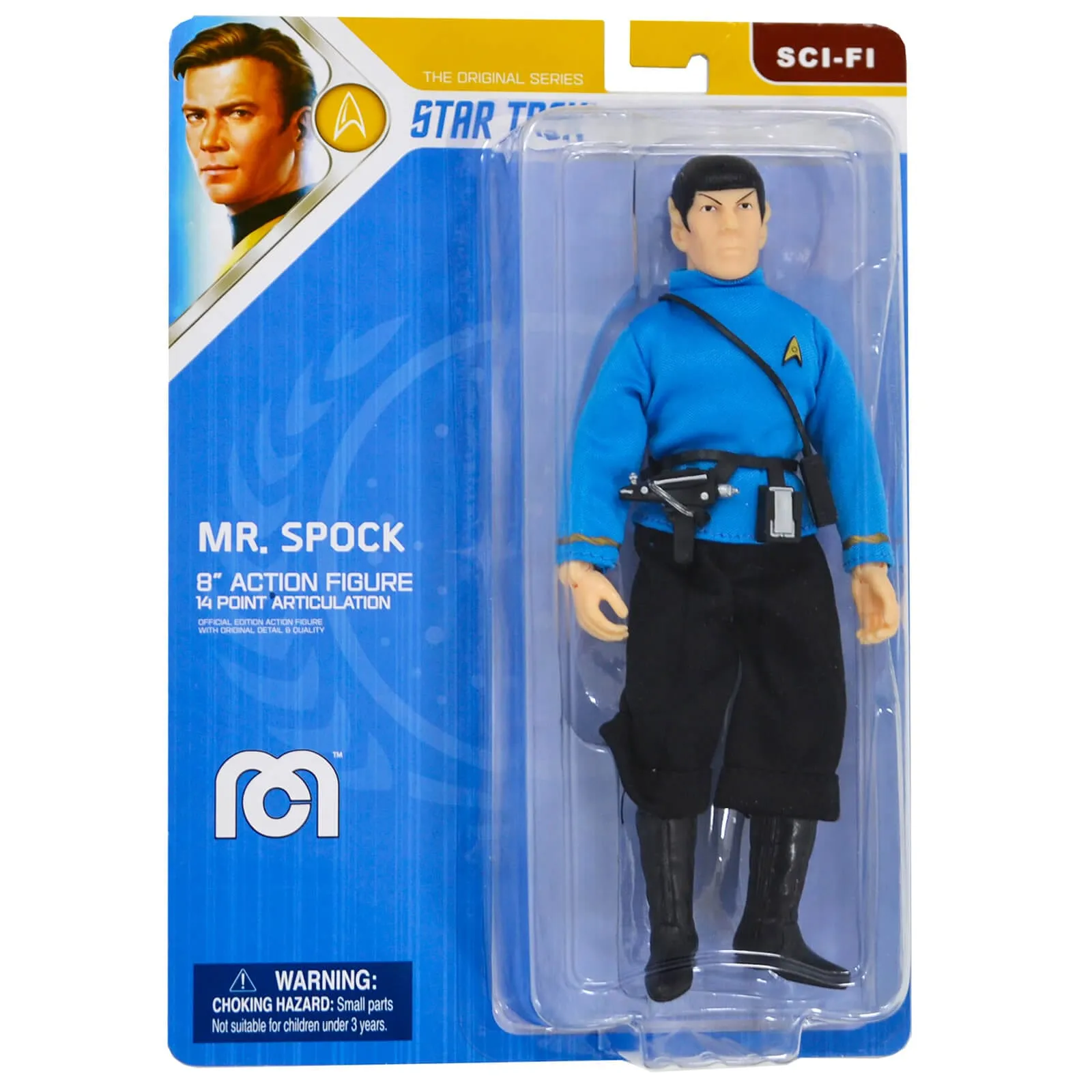 Mego Star Trek 8" Action Figure Fabric Clothing Fully Poseable