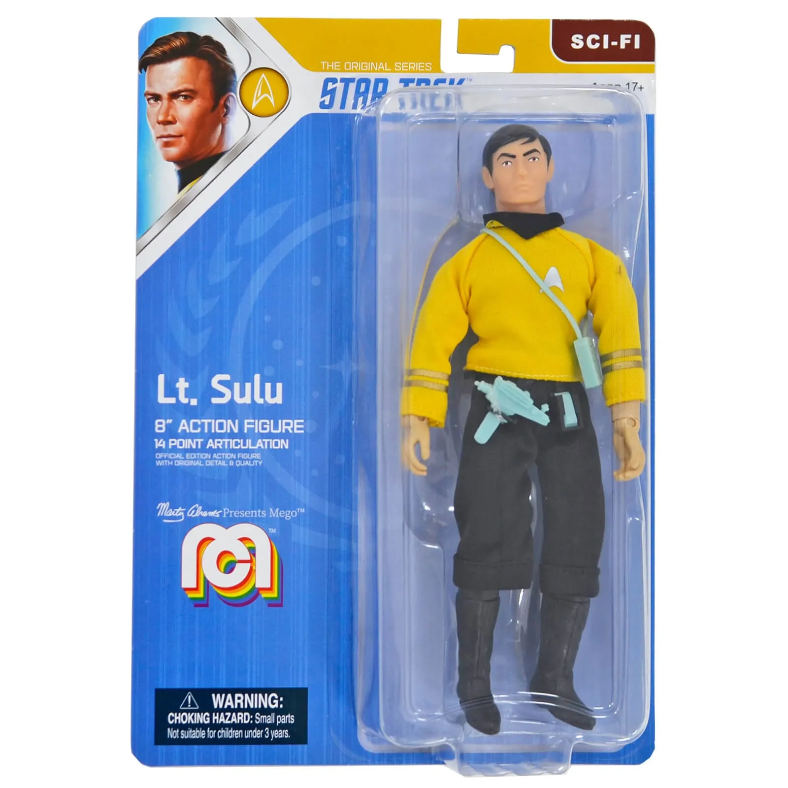Mego Star Trek 8" Action Figure Fabric Clothing Fully Poseable