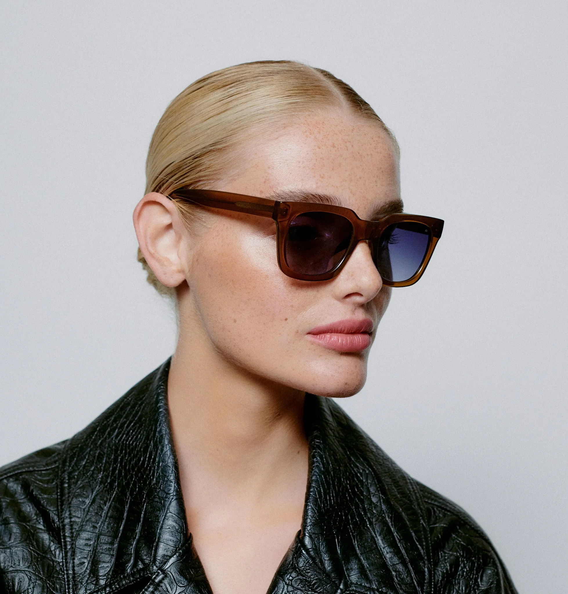 Nancy Sunglasses - Smoke Transparent