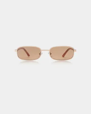 Noah Sunglasses - Burnt Gold Amber