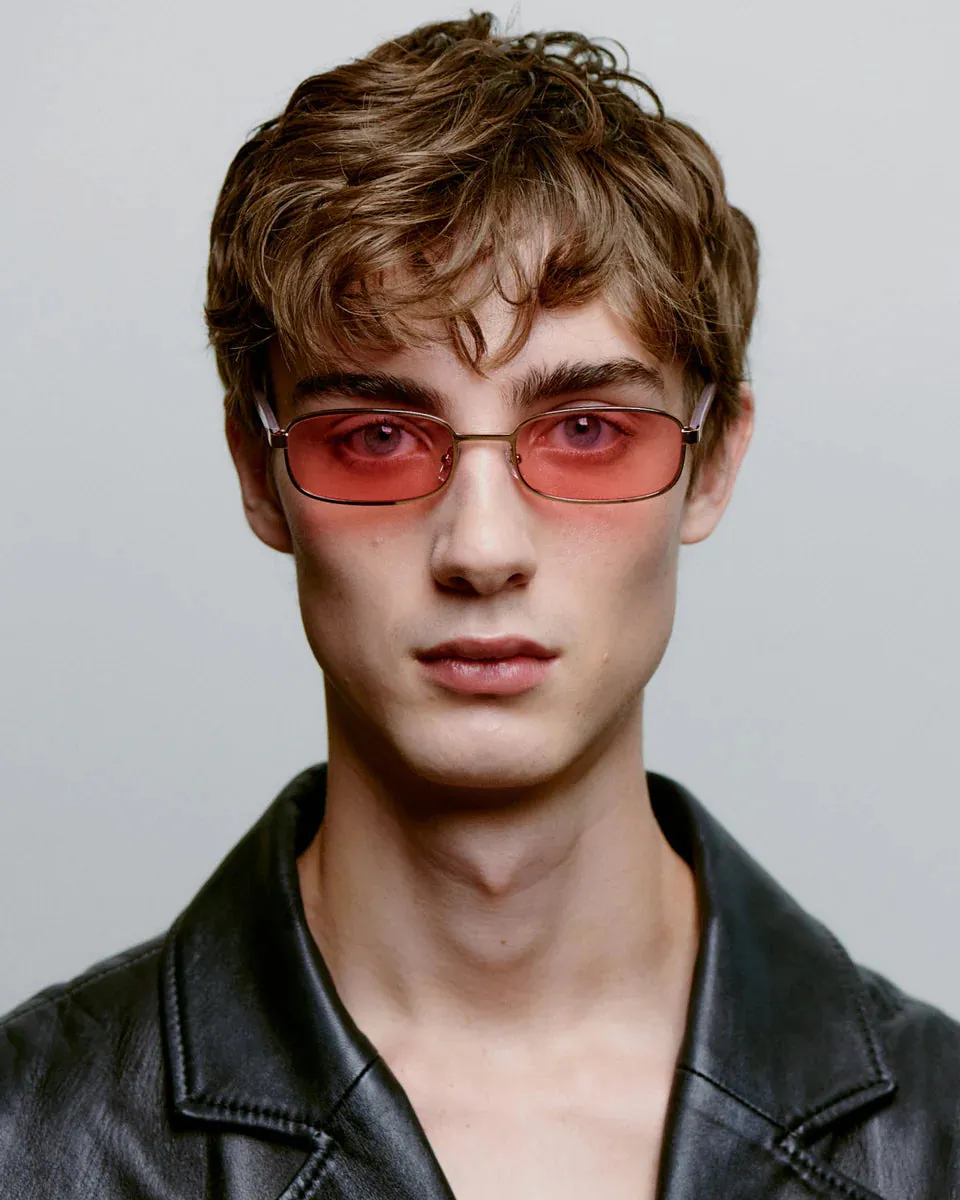 Noah Sunglasses - Rosegold Galactic Pink