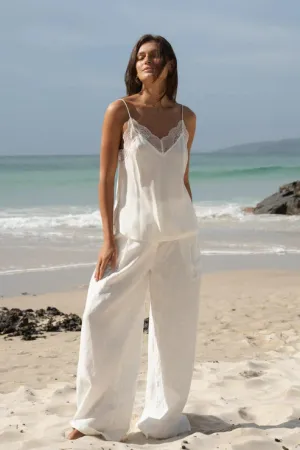 Oli Ivory Linen Pants