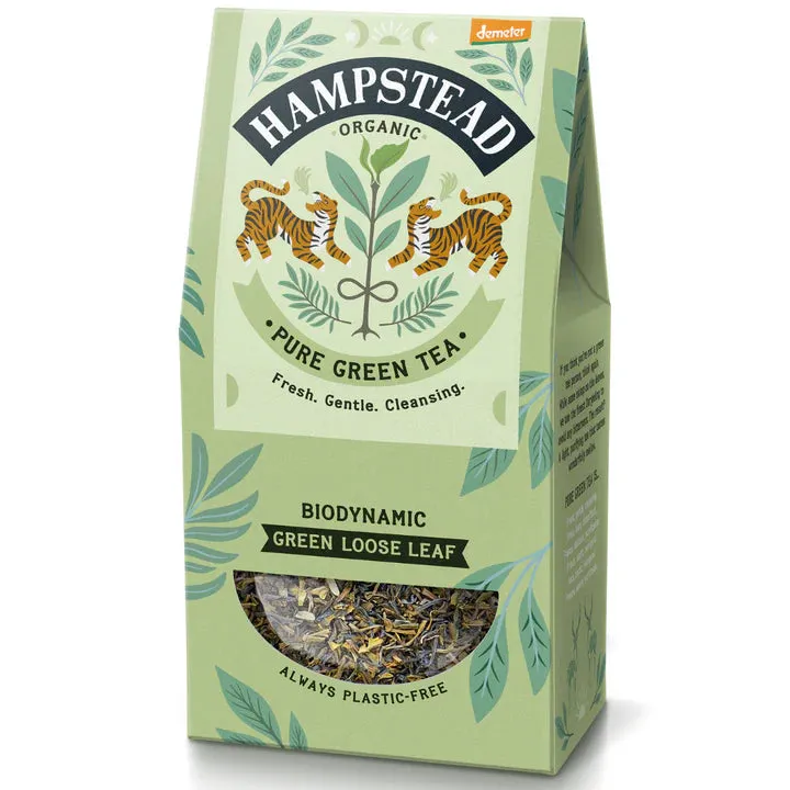 Organic Green Loose Leaf Tea 100g
