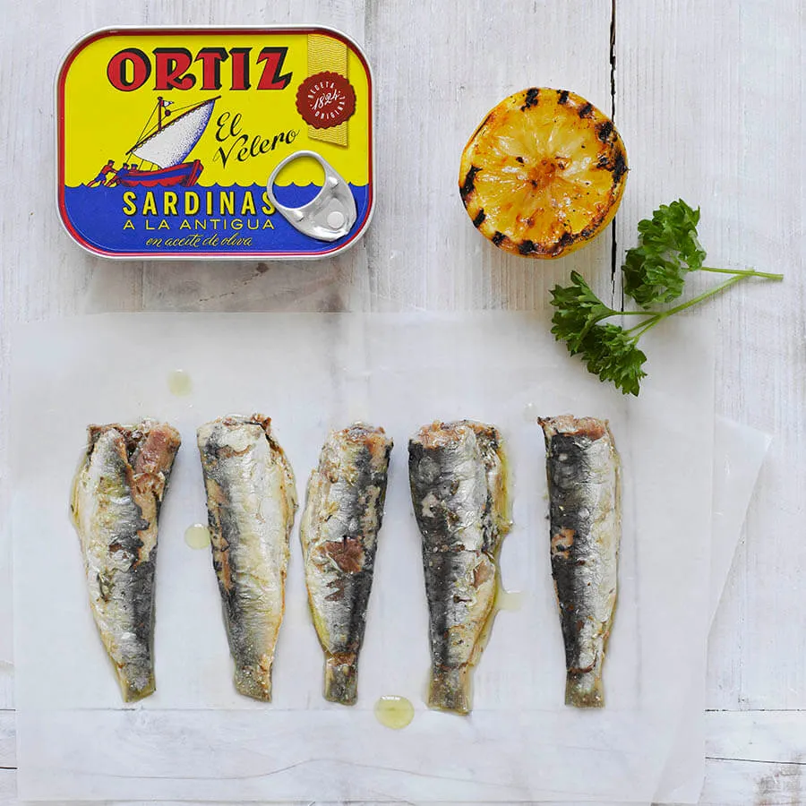 Ortiz Large Sardines in Olive Oil, 140g