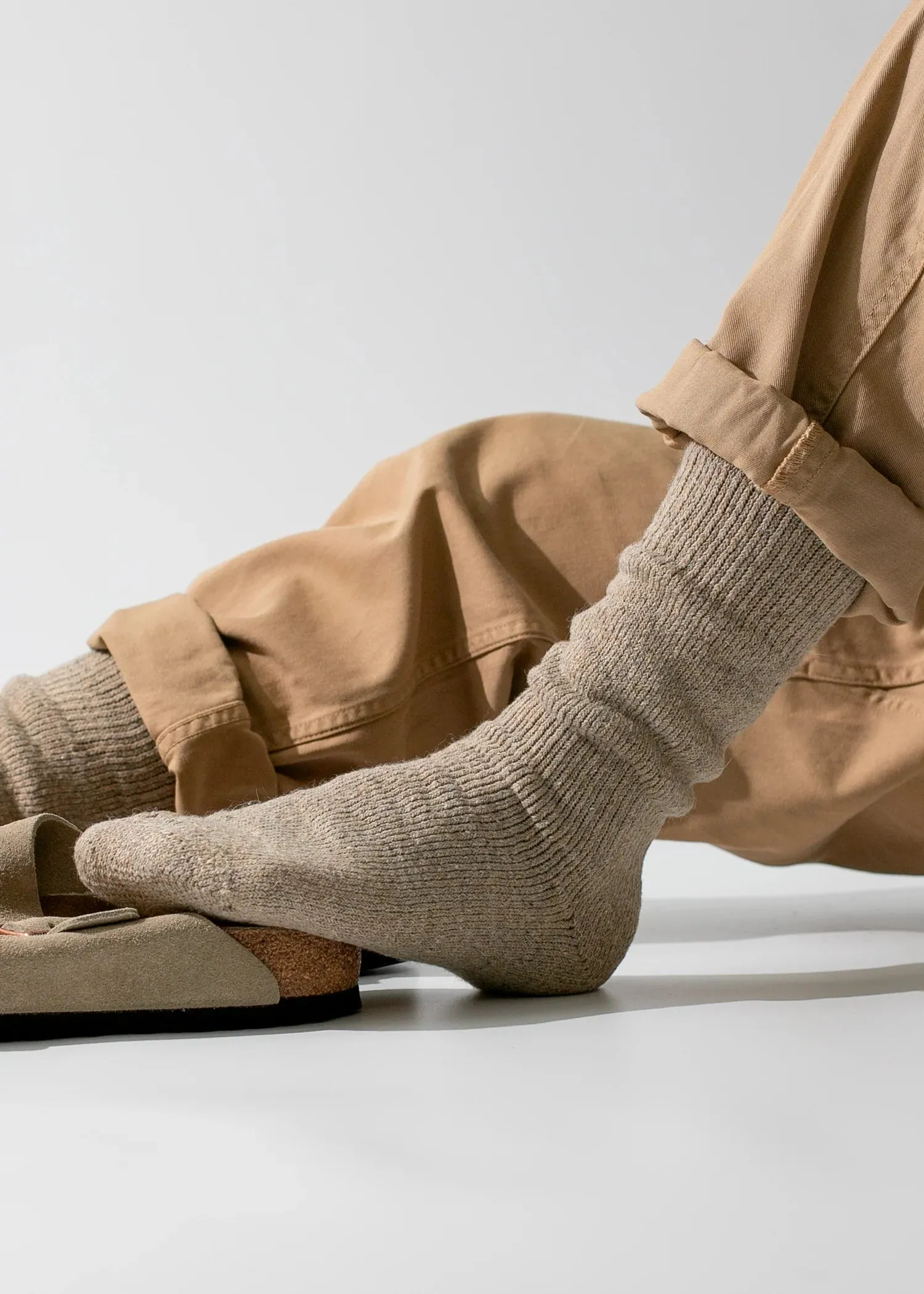 Outdoor Collection Recycled Wool Sand Socks