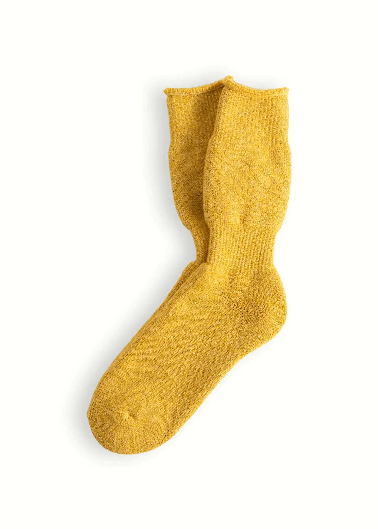 Outdoor Collection Recycled Wool Yellow Socks